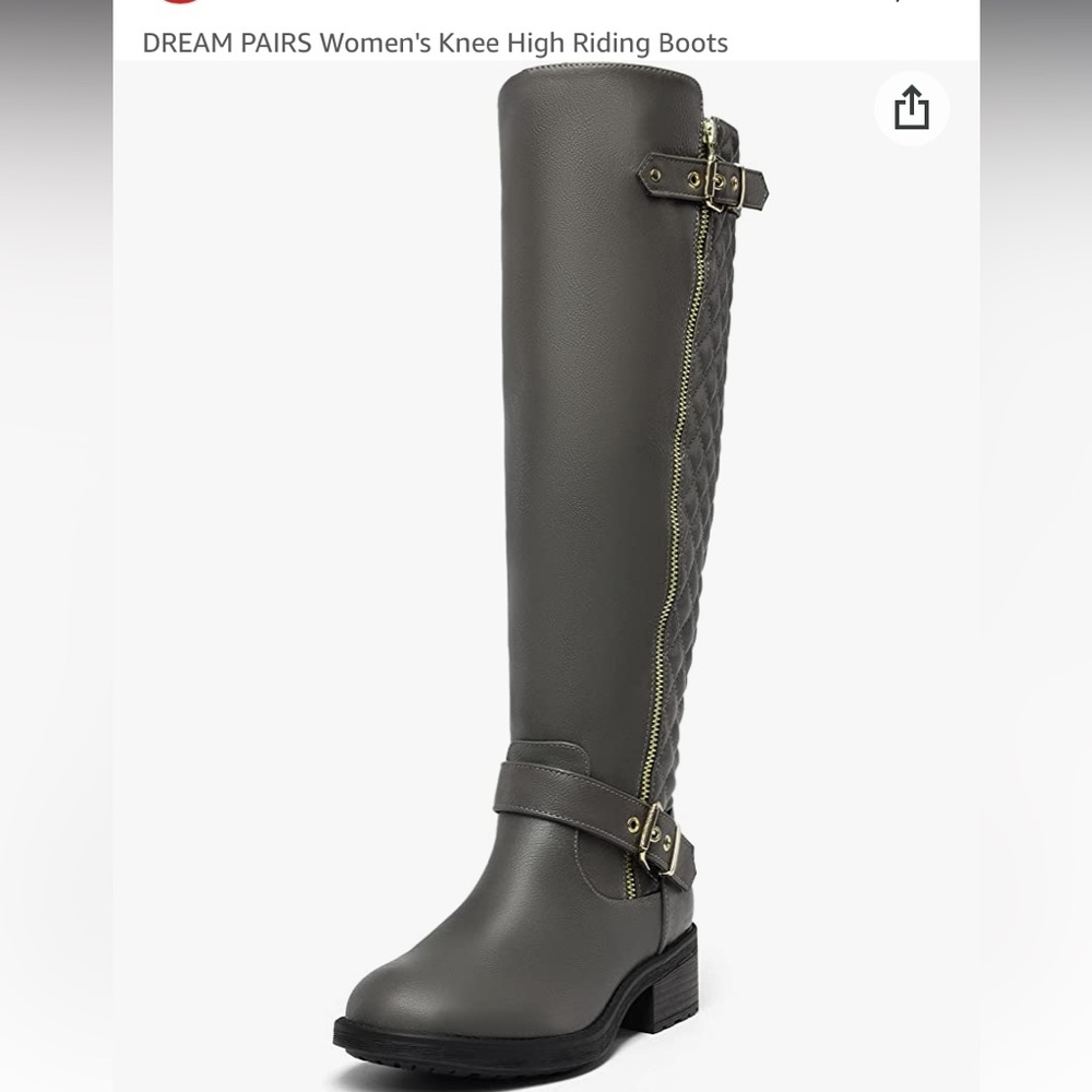 Gray Boots
